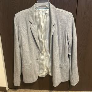 Ellen Tracey gray blazer